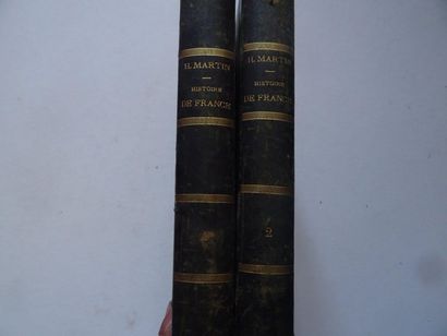 null "Histoire de France", [volumes 1 and 2], Henri Martin; Ed. Furne Jouvet et Cie,...
