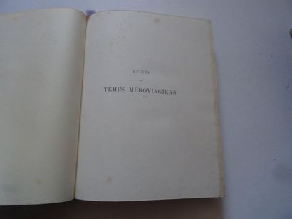 null "Récits des temps Mérovingiens", Augustin Thierry; Ed. Hachette, 1887, 214 p....
