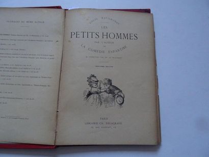 null "Les petits hommes", Louis Ratisbonne; Ed. Charles Delagrave, undated 64 p....