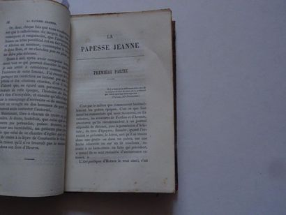 null "La papesse Jeanne", Rhoïdis; Ed. Unspecified, undated, 346 p. (bad condition:...