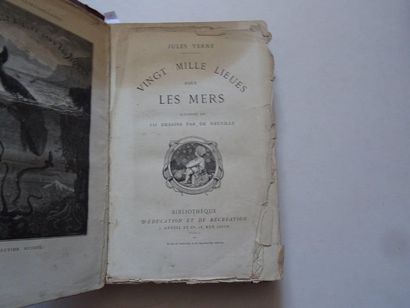 null « Vingt mille lieues sous les mers », Jules Verne ; Ed. J. Hetzel et Cie, sans...