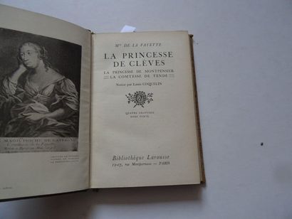  « La princesse de Clèves », Madame de Lafayette ; Ed. Larousse, sans date, 176 p....