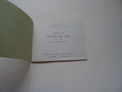  "Louis Le Vau 1612-1670", [exhibition catalogue], Collective work under the direction...
