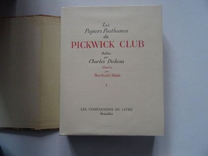 null "Les papiers du Pickwick Club", [tome I, II, III], Charles Dickens, Berthold-Mahn;...
