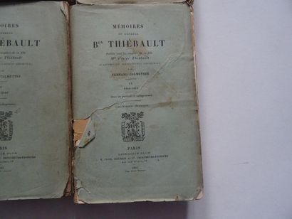 null « Mémoire du général Bon Thiebault », [tome 1,2,4,5] Claire Thiebault et Fernand...