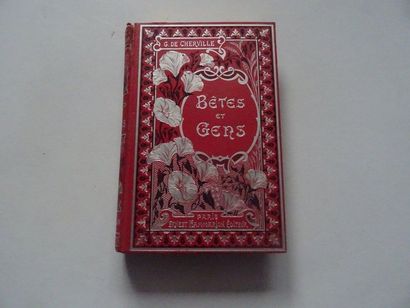null "Bêtes et gens, G. de Cherville; Ed. Ernest Flammarion éditeur, undated, 346...