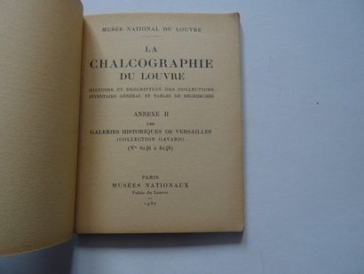 null "The chalcography of the Louvre: Les galeries historiques de Versailles (Collection...