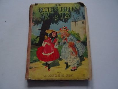 null "Les petites filles modèles", La comtesse de Ségur; Ed. E.R.T. Paris, undated,...