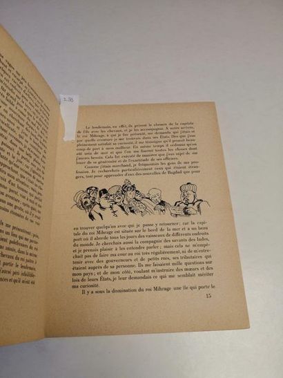 null « Histoire de Simbad le marin », Antoine Galland et Pierre Luc ; Ed. Librairie...