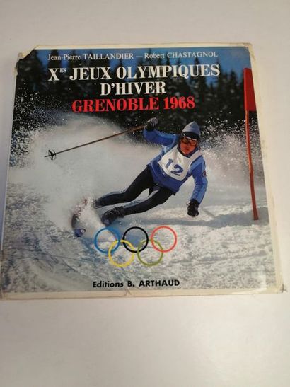 null "Xème jeux olympiques d'hiver Grenoble 1968", Jean-Pierre Taillandier, Robert...