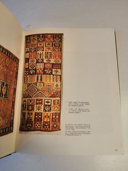 null « Les arts traditionnels au Maroc », M. Sijelmassi ; Ed. Flammarion, 1974, 260...