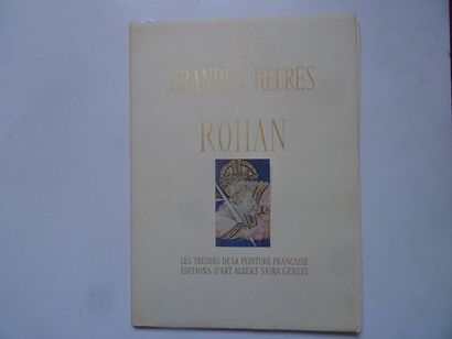 null "Les grandes heures de Rohan", Jean Porcher; Ed. Albert Skira, 1943, 22 p. volant...