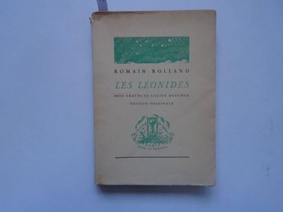 null "Les Léonides" Romain Rolland; Ed. Edition du sablier, 1928, 210 p. (average...