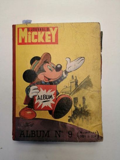 null « Le journal de Mickey », [album n° 9], Œuvre collective sous la direction de...
