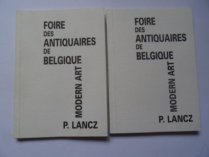 null "Foire des antiquaires de Belgiques", [2 exhibition catalogues], Collective...