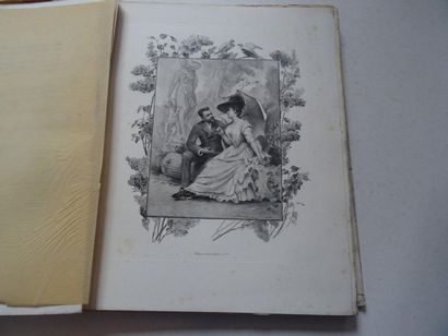 null « Flirt », Paul Hervieux ; Ed. Boussod Valadon et Cie éditeur, 1890, 220 p....
