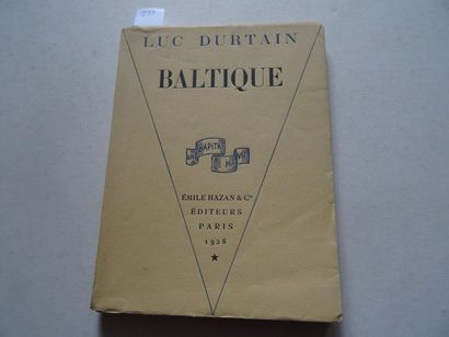 null « Baltique », Luc Durtain ; Ed. Hazan et Cie, 1928, 116 p. (état d’usage)