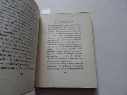 null « Baltique », Luc Durtain ; Ed. Hazan et Cie, 1928, 116 p. (état d’usage)