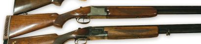 null Fusil Winchester, modèle 101XTR. 2 coups, calibre 12/70, éjecteurs. Canons superposés...