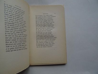 null "Œuvre poëtique de Louize Labé", [Facsimile], Louize Labbé, Jacques Haumont;...