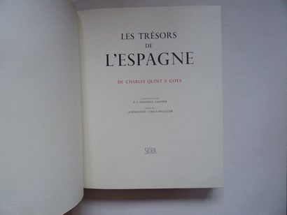 null « Les trésors de l’Espagne », [tome II], F.J. Sanchez Canton, A. Cirici-Pellicer ;...