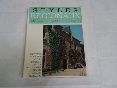 null "Styles régionaux : Architecture, mobilier, décoration ", Jean de Hillerin,...