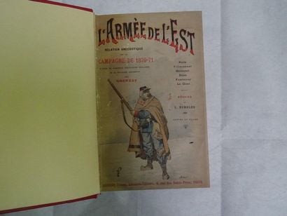 null « L’armée de l’Est », Grenest ; Ed. Garnier Frère, 1895, 590 p. (état d’usa...