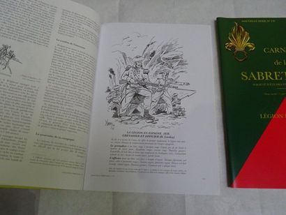 null « Carnet de la Sabretache : Légion étrangère n° 1 et 2 », Œuvre collective sous...