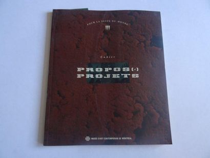 null "Pour la suite du monde : propos et projets, [published on the occasion of an...