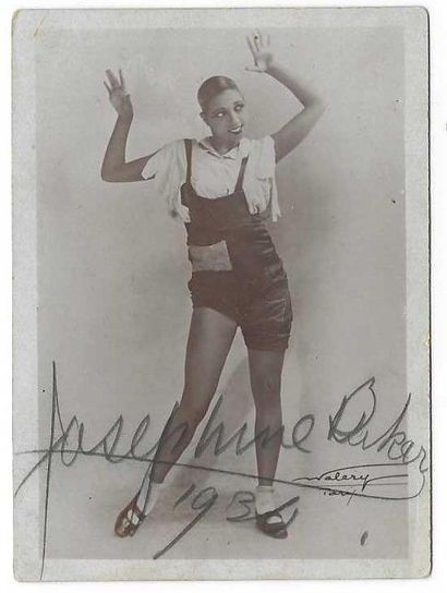 BAKER, Joséphine (1906-1975), chanteuse, danseuse, meneuse de revue franco-américaine....