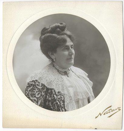 PROUST, Jeanne née Weil (1849-1905), mère de Marcel et de Robert Proust. Photograph...