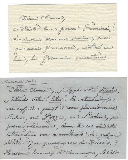 MONTESQUIOU, Robert de (1855-1921), homme de lettres, poète et dandy, ami de Proust....