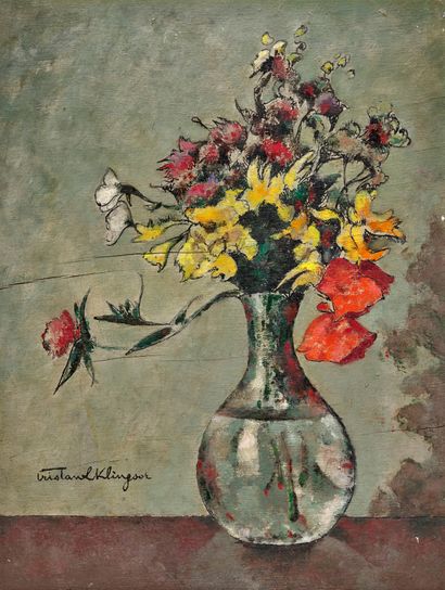 Tristan KLINGSOR (1874-1966) 
# Vase fleuri, circa 1940



Deux huiles sur panneaux,...