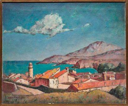 Tristan KLINGSOR (1874-1966) 
# Bord de lac, 1923



Huile sur toile, signée en bas...