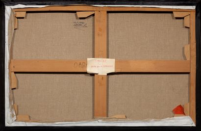 Hans HARTUNG (1904-1989) 
T 1971, R5



丙烯酸画布，左下方有签名和日期1971年



60 x 92 cm





专著...