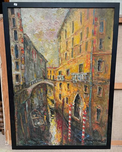null View of Venice

Oil on canvas signed lower right

94 x 65 cm