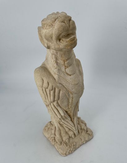 null Gargoyle in reconstituted stone. 

H : 38 cm approx.