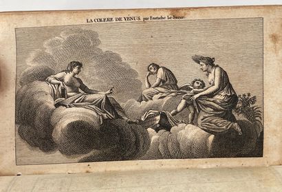 null 
法院、市和各部门的年鉴。巴黎，珍妮特，1809年。沉默的纸板。 4个城市的景色。第一页上有雀斑和孔洞。
