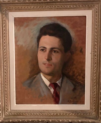 null MR FREREBEAU

Portrait of a Man, 1957

Oil on cardboard signed lower right

41...