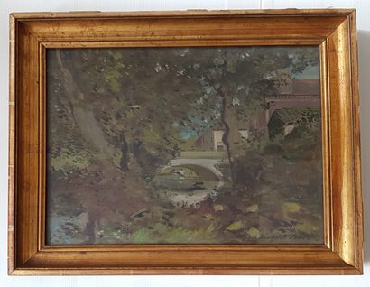 null Animated undergrowth

Framed watercolour  29,5 x 37, 5 at sight