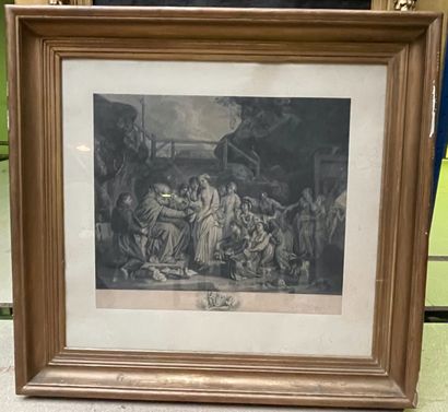 null Gravure d’après GREUZE

Scène de village, 1782 (?)

53,5 x 62, 5 cm env.

découpée...