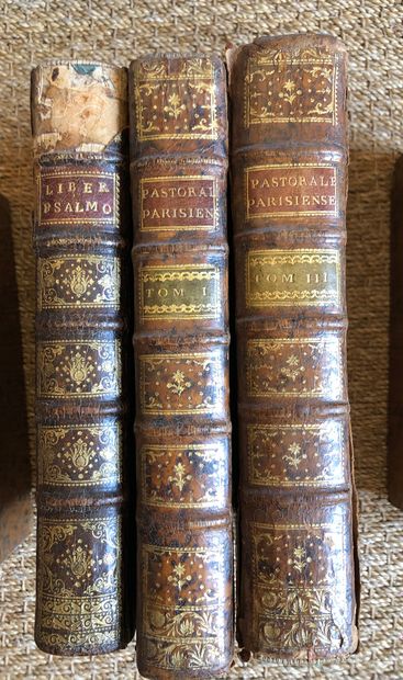 null 
Batch of bound books including Pastorale Parisienne