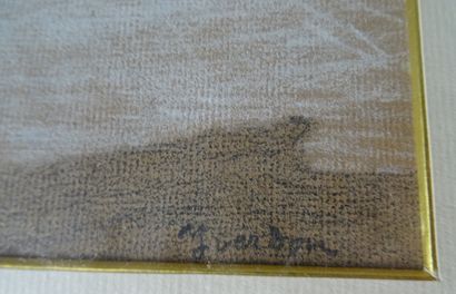null Vue d’église

Crayon et craie signée en bas à droite

21 x 27 cm (à vue)