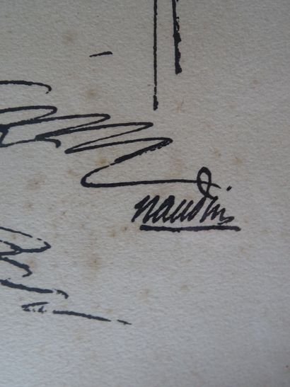 null 
Bernard NAUDIN (1876-1946)

Le soldat

Estampe signée en bas à droite

39 x...