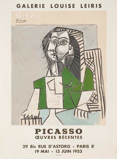 null PICASSO Pablo. Galerie Louise Leiris. Picasso Œuvres récentes. 19 Mai - 13 Juin...
