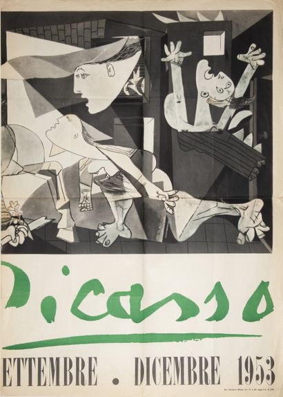 null PICASSO Pablo d'après. Guernica Mostra Palazzo Real Milano. Picasso Settembre...