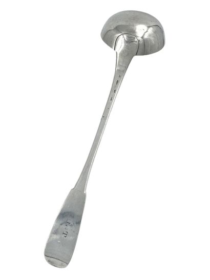 null Louche en argent modèle uniplat, gravée sur la spatule «L.T»
Paris, 1756-1762...