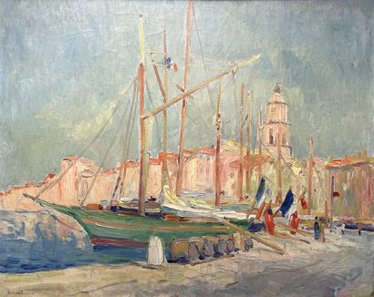 Robert Antoine PINCHON (1886-1943) 


Vue du port de Saint-Tropez



Huile sur toile...