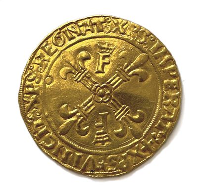 null # Monnaies Françaises
François Ier (1515-1547)
Ecu d'or au soleil, 2ème type....