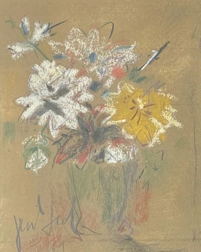 GEN PAUL (1895-1975) 


Flowering Vase, 1961



Pastel on bistre paper signed and...